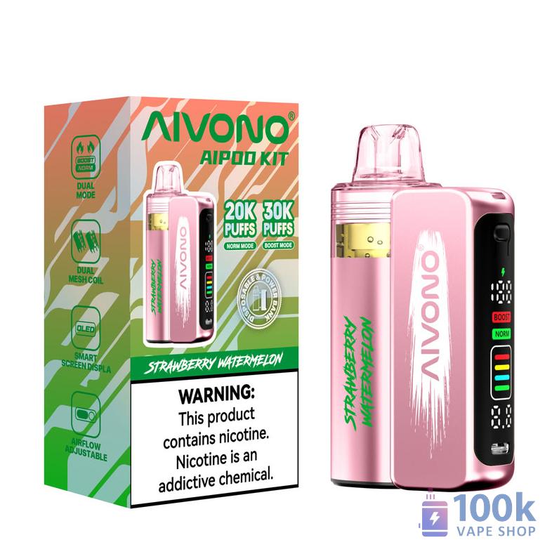 Aivono AIM AIPOD KIT 30000 Disposable Vape - Dual Mode, 850mAh, 10ml - Imagem 6
