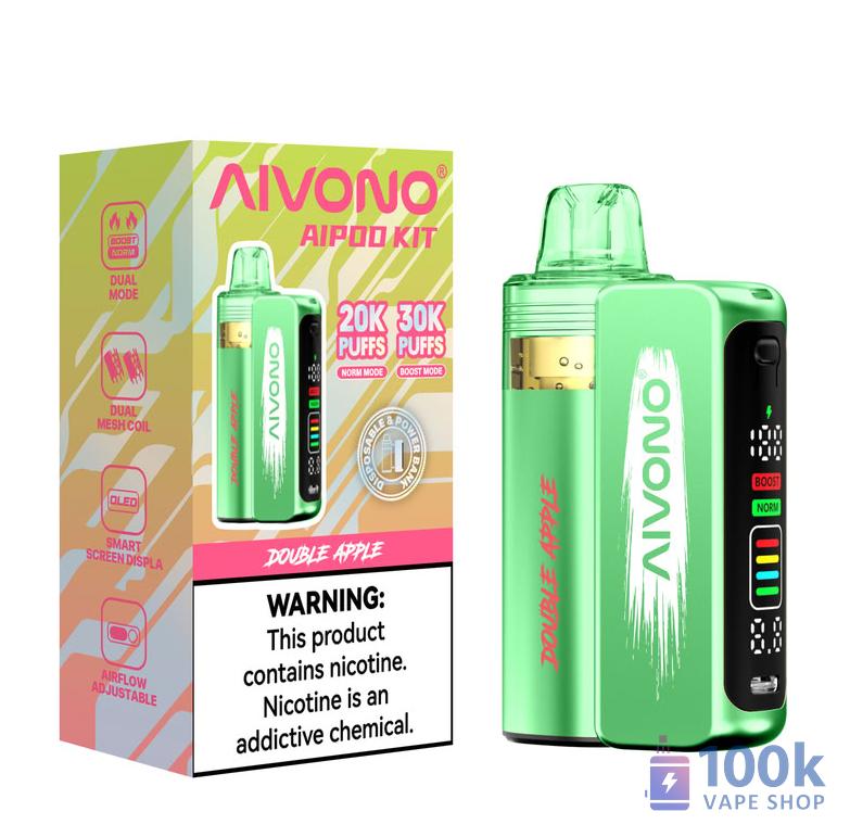 Aivono AIM AIPOD KIT 30000 Disposable Vape - Dual Mode, 850mAh, 10ml - Imagem 4
