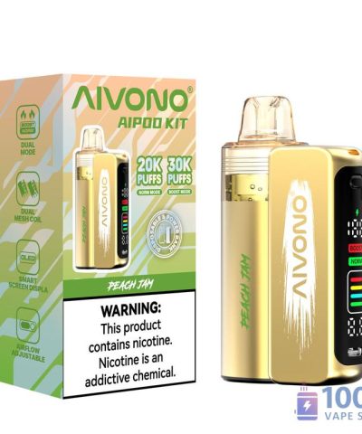 Alternative view of Aivono AIM AIPOD KIT 30000 Disposable Vape - Dual Mode, 850mAh, 10ml