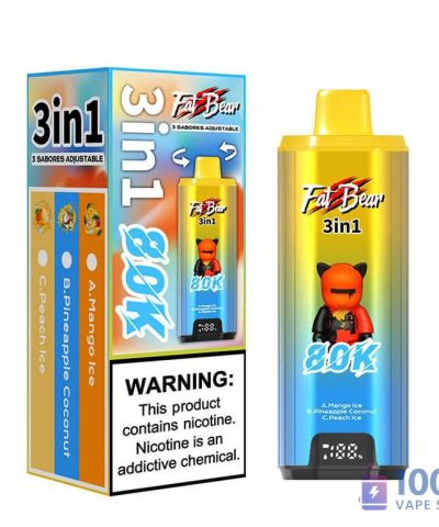 Alternative view of Aivono AIM FATBEAR 80000 Puffs Disposable Vape - 80K Long-Lasting