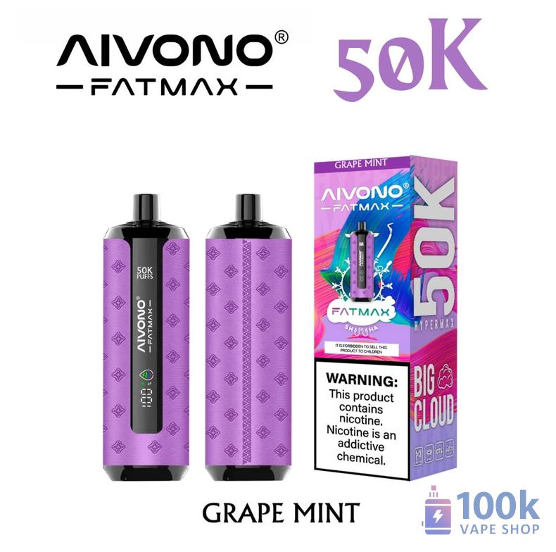 Aivono AIM FATMAX 50000 | High-Capacity Disposable Vape with 50,000 Puffs - Image 3