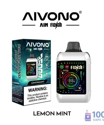 Alternative view of Aivono AIM Flash 35K Disposable Vape: 35,000 Puffs, Rechargeable & Flavor-Rich