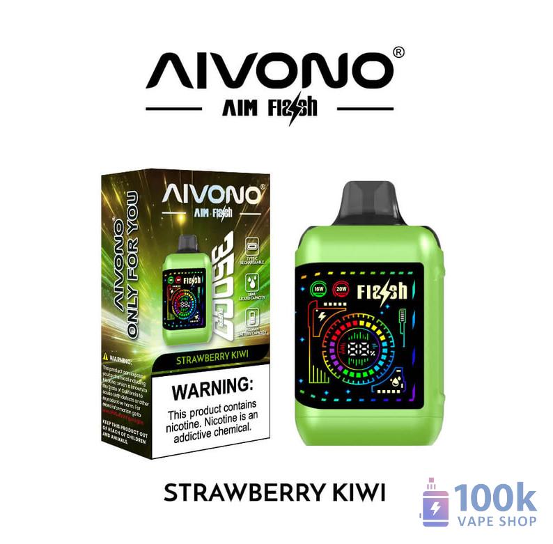 Aivono AIM Flash 35K Disposable Vape: 35,000 Puffs, Rechargeable & Flavor-Rich