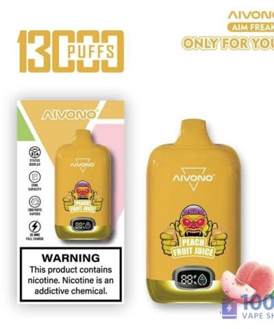 Alternative view of Aivono AIM FREAK 13000 | 13,000 Puff Rechargeable Vape with Mesh Coil