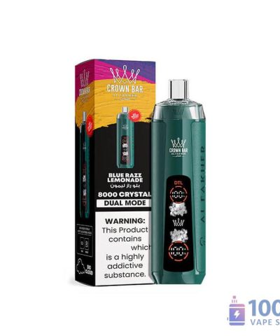 Al Fakher Crystal Ai 8000 Disposable Vape | 8000 Puffs, Rechargeable, 50+ Flavors