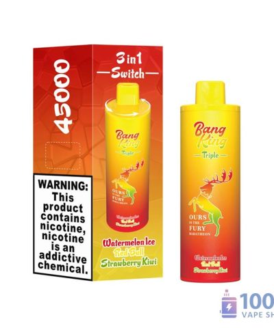 Alternative view of Bang King 45000 Puffs Triple Flavors Disposable Vape | 45ml Rechargeable