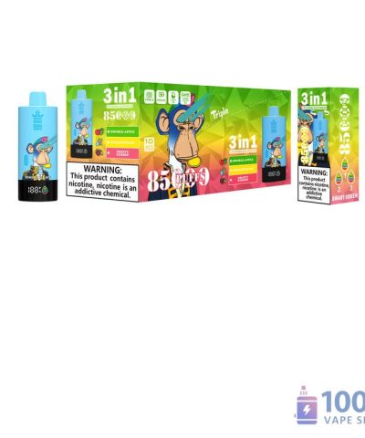 Bang King 85K Puff Disposable Vape - Triple Pods, 63ml E-liquid, Rechargeable