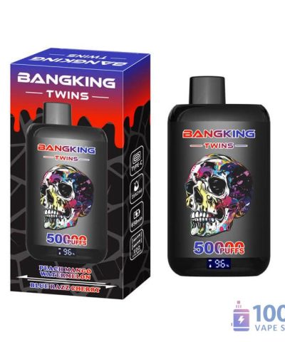 Bang King Twins 50K Disposable Vape - Dual Flavor 50,000 Puffs Rechargeable
