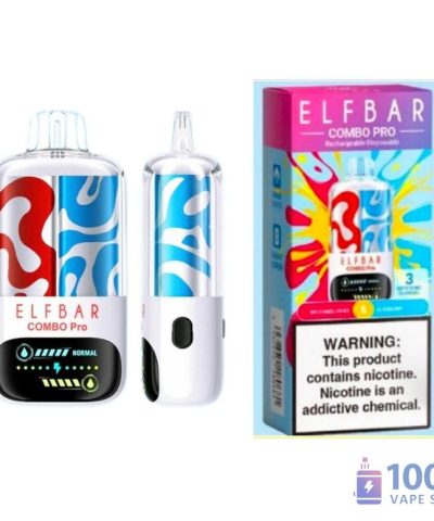 Alternative view of Elfbar Combo Pro 30000 - Rechargeable Disposable Vape with 30,000 Puffs