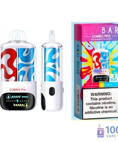 Elfbar Combo Pro 30000 - Rechargeable Disposable Vape with 30,000 Puffs