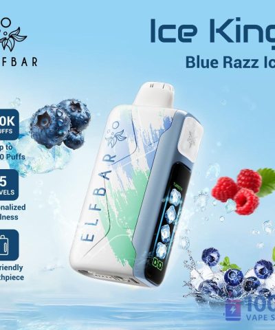 Elfbar Ice King 30000 Disposable Vape | 30,000 Puffs, Rechargeable