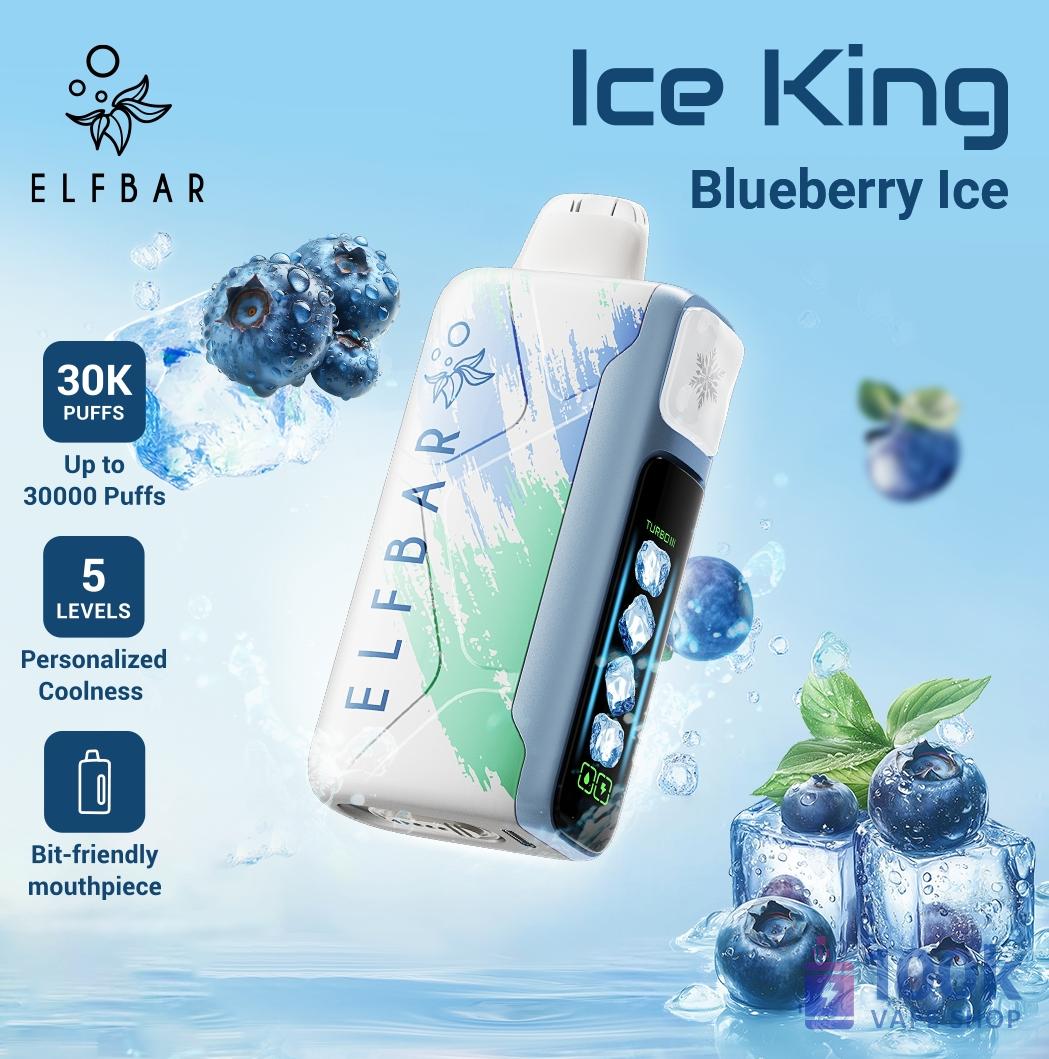 Elfbar Ice King 30000 Disposable Vape | 30,000 Puffs, Rechargeable – Image 3