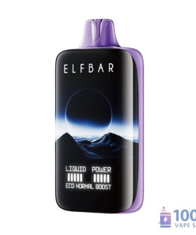 ELFBAR Moon Night 40000 Puffs Disposable Vape: Rechargeable, 5% Nicotine