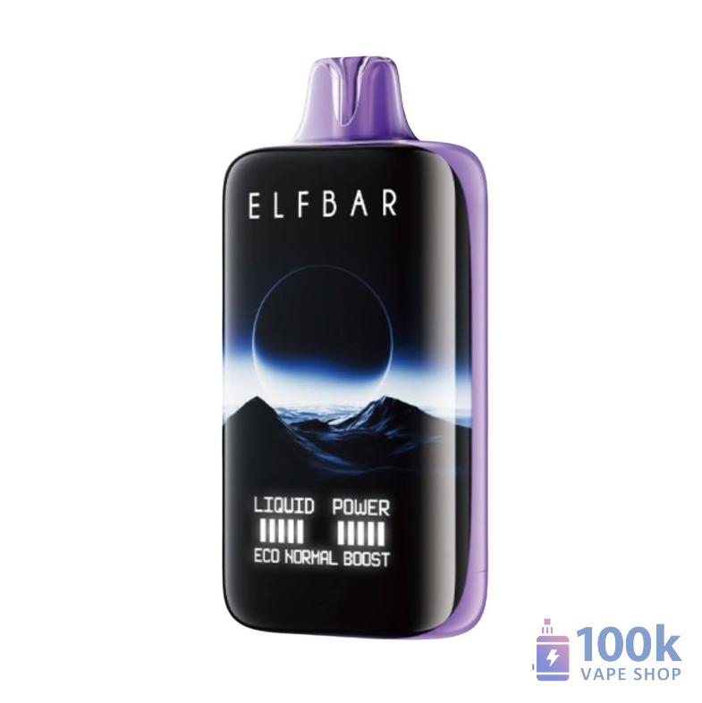 ELFBAR Moon Night 40000 Puffs Disposable Vape: Rechargeable, 5% Nicotine