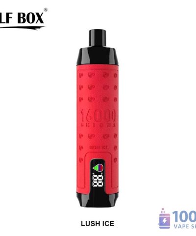 Elfbox Shisha 16000 Disposable Vape - 16,000 Puffs, Rechargeable, 28mL E-liquid