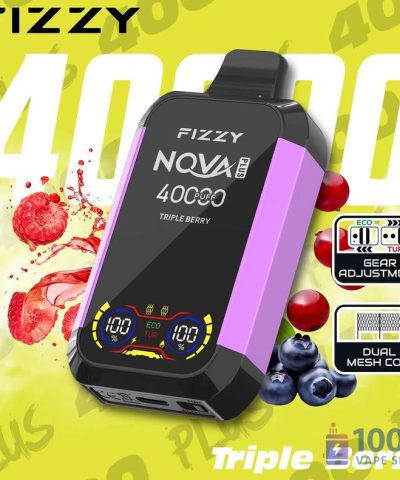 Alternative view of Fizzy 40,000 Puffs Disposable Vape with Mesh Coil & Custom Airflow