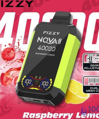 Fizzy 40,000 Puffs Disposable Vape with Mesh Coil & Custom Airflow