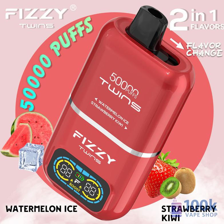Fizzy 50000 2-in-1 Disposable Vape | 50,000 Puffs Mesh Coil