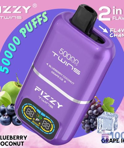 Alternative view of Fizzy 50000 2-in-1 Disposable Vape | 50,000 Puffs Mesh Coil