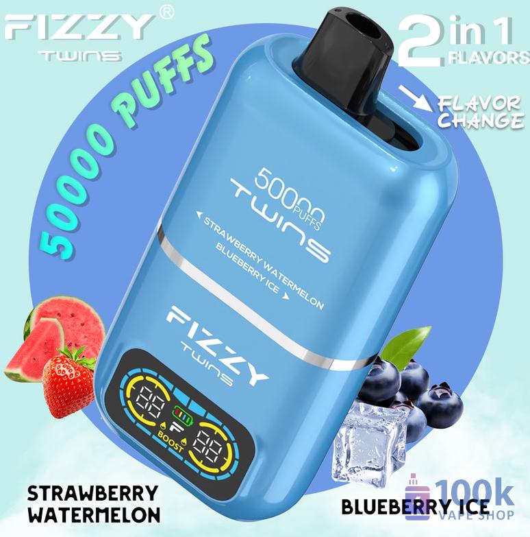 Fizzy 50000 2-in-1 Disposable Vape | 50,000 Puffs Mesh Coil - Image 5