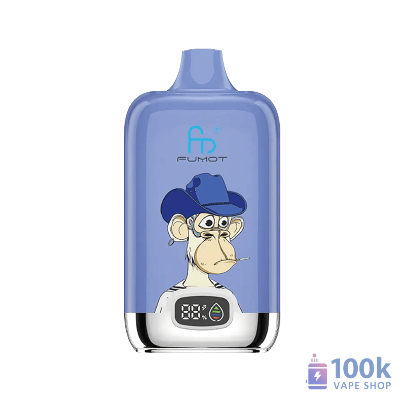 Fumot Digital Box 12000 Disposable Vape - LED Display, 20ML, Rechargeable - Image 3