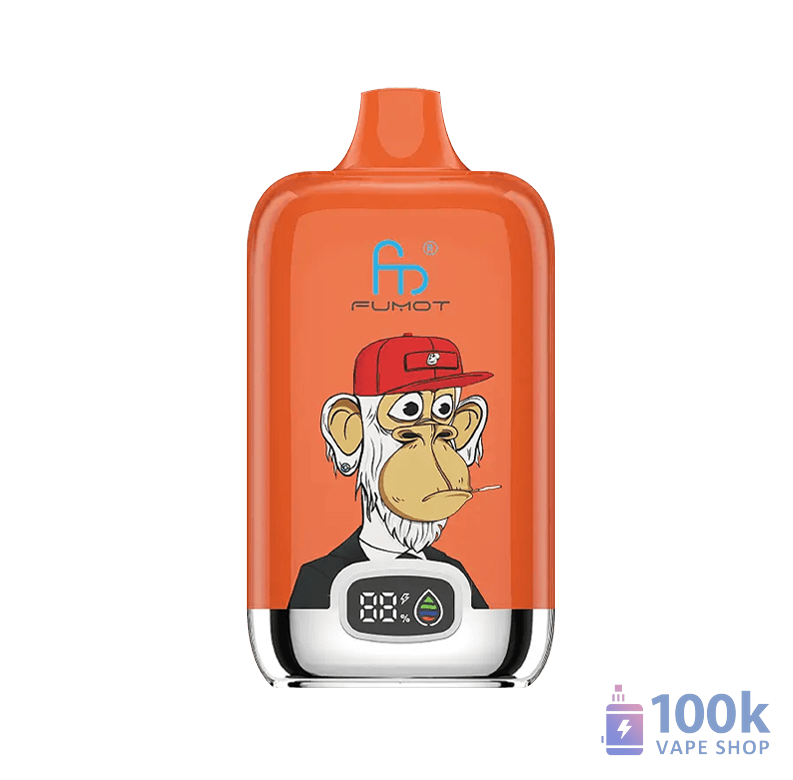 Fumot Digital Box 12000 Disposable Vape - LED Display, 20ML, Rechargeable - Image 6