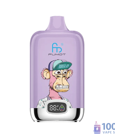 Alternative view of Fumot Digital Box 12000 Disposable Vape - LED Display, 20ML, Rechargeable