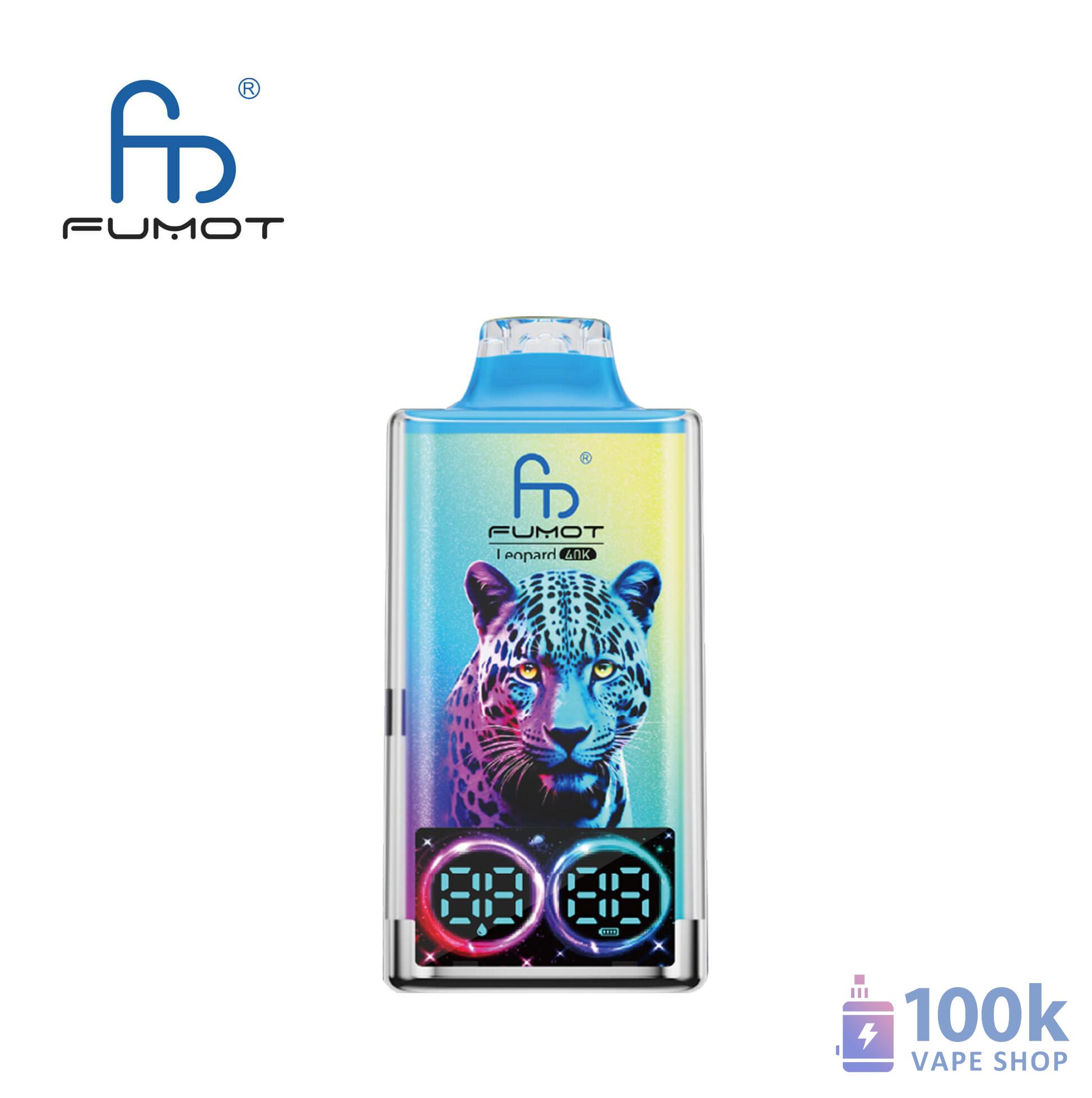 Fumot Leopard 40000 Disposable Vape - 40K Puffs, LED Screen & Fast Charging