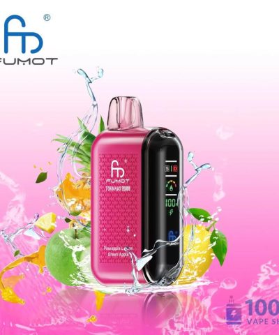 Fumot Tornado 20000 Disposable Vape: 20000 Puffs with LED Screen & Dual Mesh