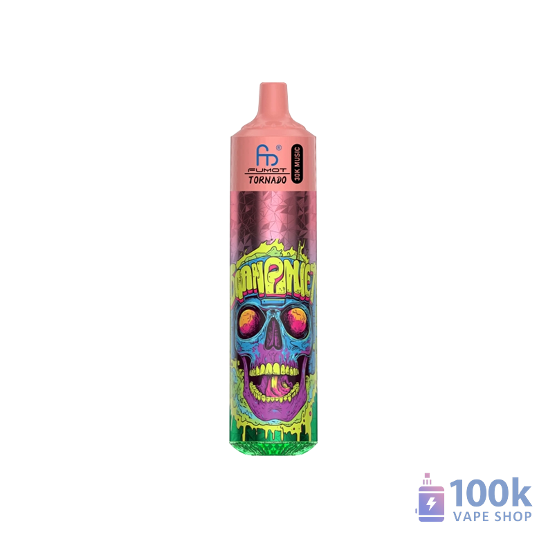 Fumot Tornado 30000 Puffs Disposable Vape with RGB Music Sync | RandM