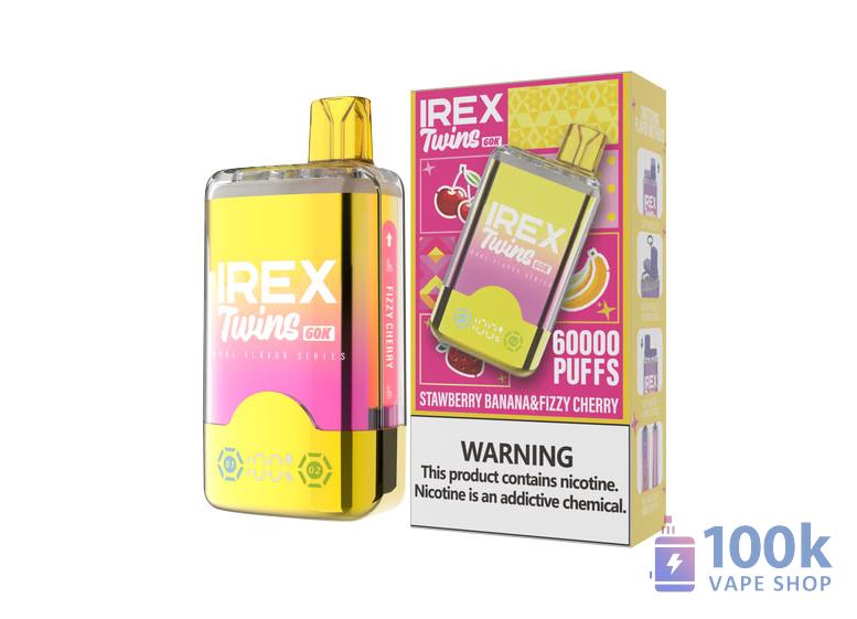 IREX TWINS 60000 Disposable Vape - Dual Tank, 40K Puffs, 5% Nicotine - Image 4
