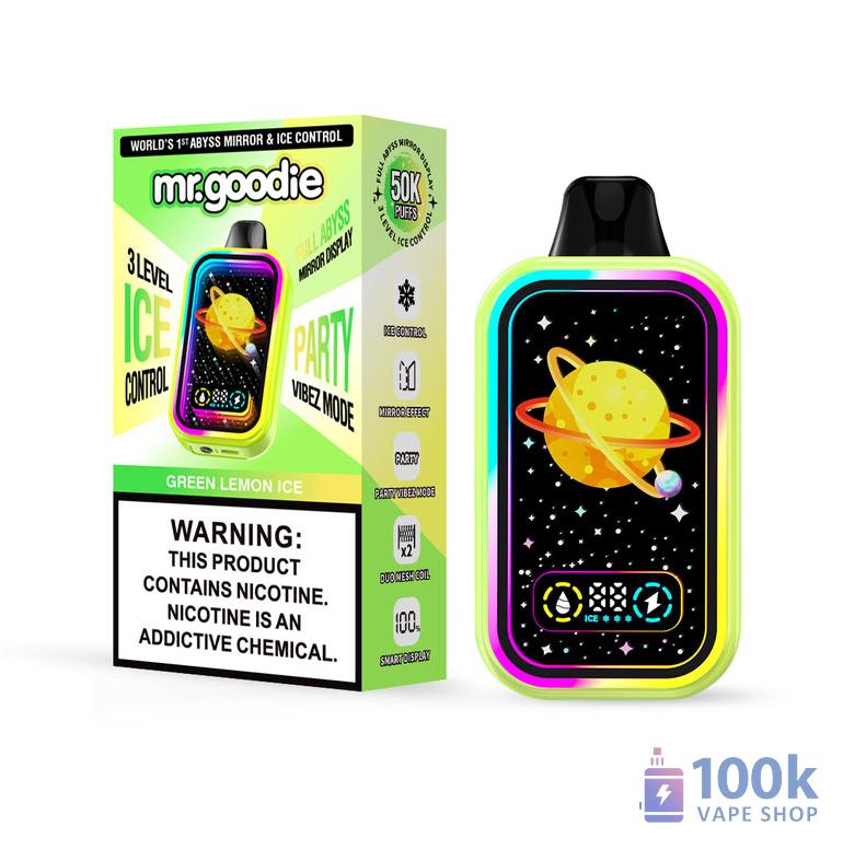 Mr.Goodie Abyss Mirror - 50,000 Puffs Disposable Vape with Advanced Display