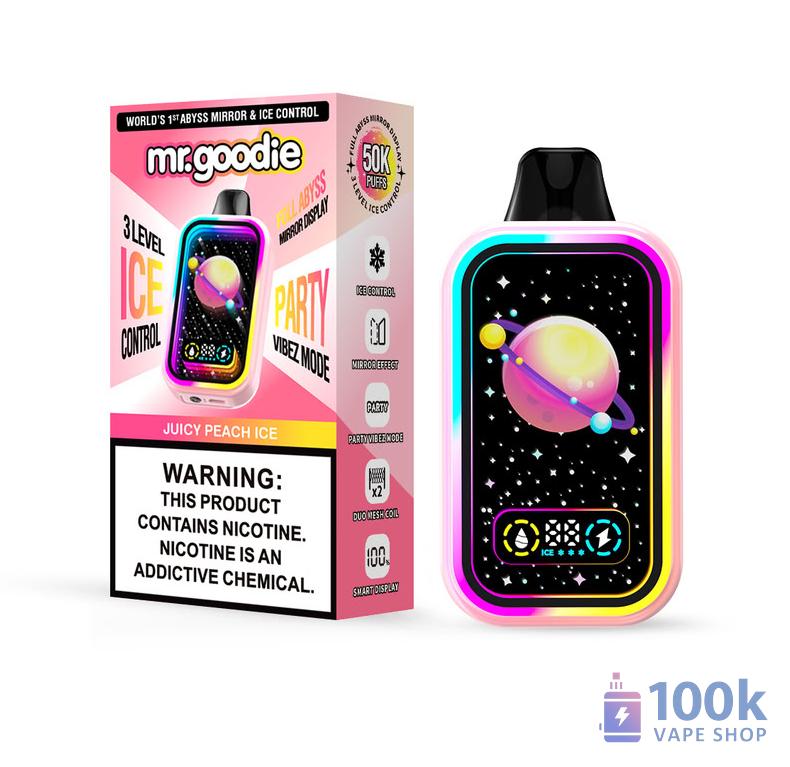 Mr.Goodie Abyss Mirror - 50,000 Puffs Disposable Vape with Advanced Display - Image 2