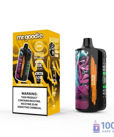 Mr.Goodie SHISHA Dual-Mode Disposable Vape - 30K/50K Puffs, 40ml E-liquid