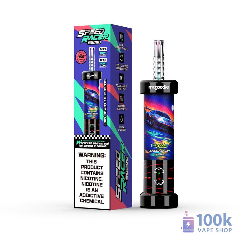 Mr. Goodie Speed Racer 80K Puffs Dual Mode Disposable Vape | 50ml - Image 4