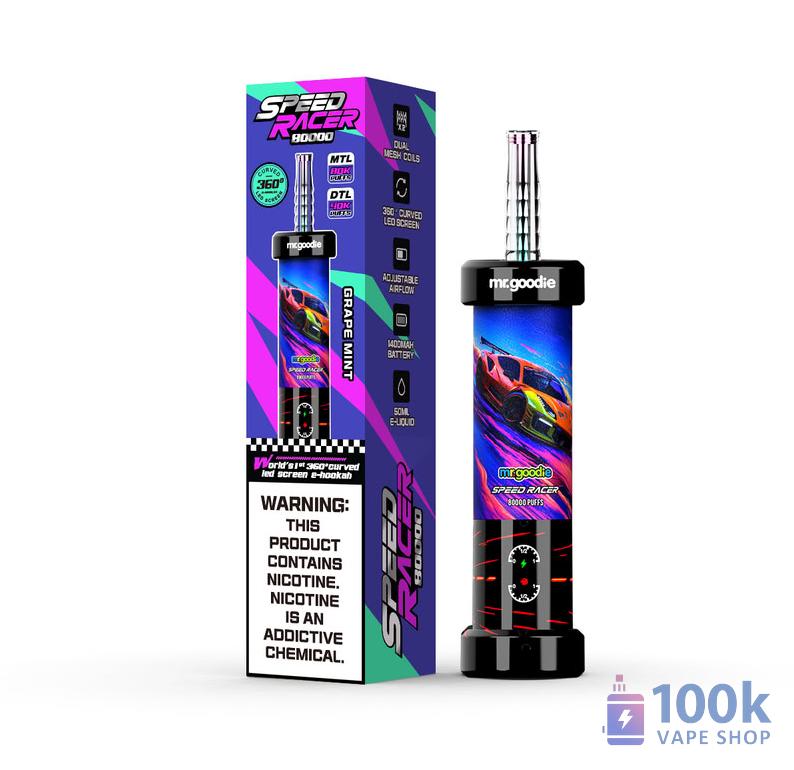 Mr. Goodie Speed Racer 80K Puffs Dual Mode Disposable Vape | 50ml - Image 5
