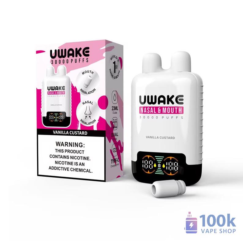 Mr.Goodie UWAKE Dual Tank Smart Screen Disposable Vape - 30,000 Puffs - Kép 2