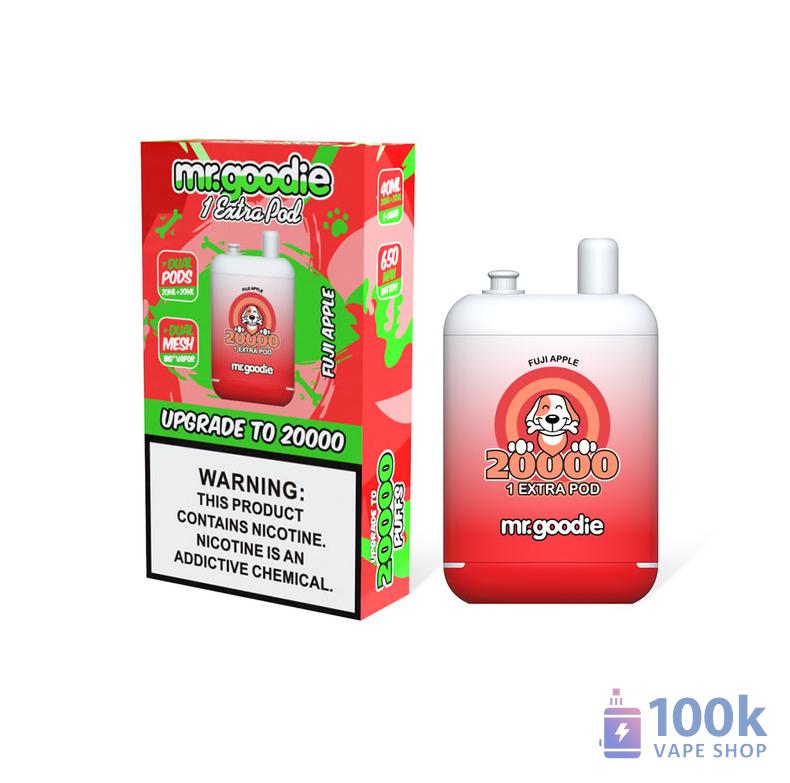 Mr.Goodie VM008 Disposable Vape - 20,000 Puffs, Dual Pod & 12 Flavors - Image 4