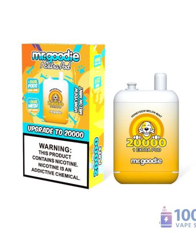 Mr.Goodie VM008 Disposable Vape - 20,000 Puffs, Dual Pod & 12 Flavors