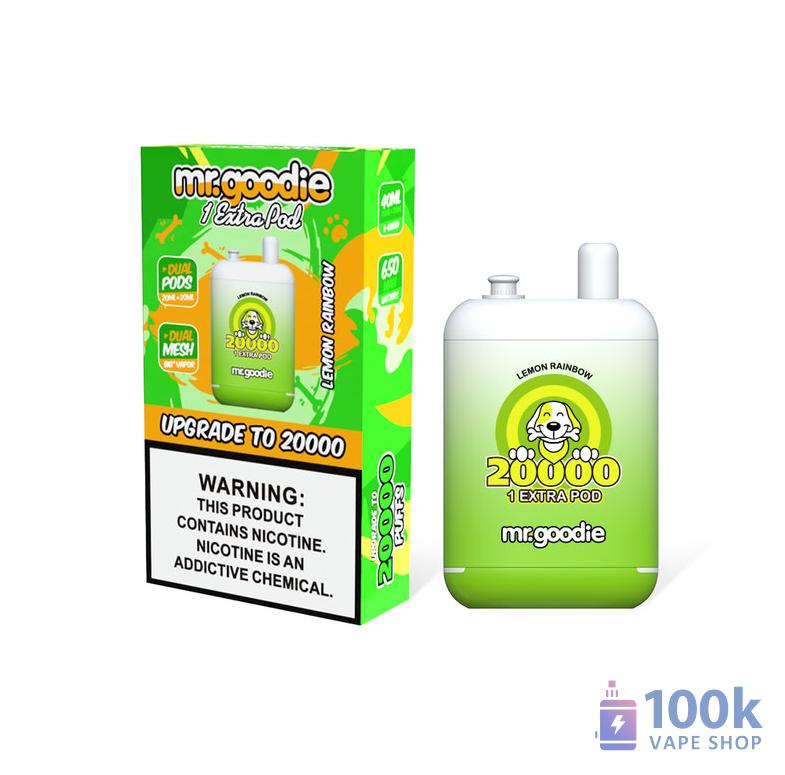 Mr.Goodie VM008 Disposable Vape - 20,000 Puffs, Dual Pod & 12 Flavors - Image 3