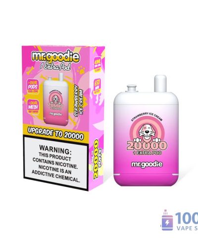 Alternative view of Mr.Goodie VM008 Disposable Vape - 20,000 Puffs, Dual Pod & 12 Flavors