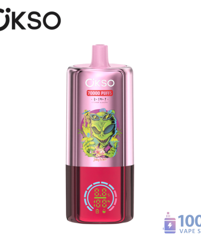 OKSO 3in1 70000 Puffs Disposable Vape | Triple Mesh Coil Rechargeable