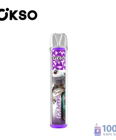 OKSO Crystal Bar 800 Disposable Vape - 800 Puffs, Mesh Coil, Versatile Flavors