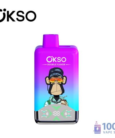 OKSO Double Flavor 60K Puffs Disposable Vape - Dual Flavor Design 25ml*2