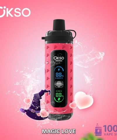 Alternative view of Premium OKSO Shisha Max 40000 Disposable Vape – 40K Puffs, Rechargeable