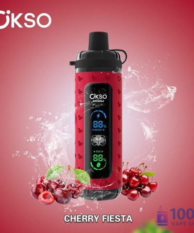 Premium OKSO Shisha Max 40000 Disposable Vape – 40K Puffs, Rechargeable