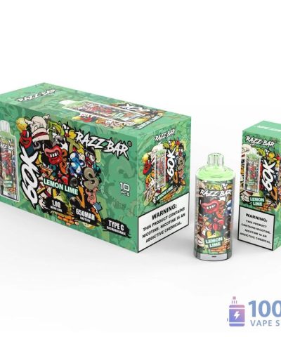 Alternative view of Razz Bar 60K Puffs Disposable Vape - 60,000 Puffs | 650mAh Battery | 16 Flavors