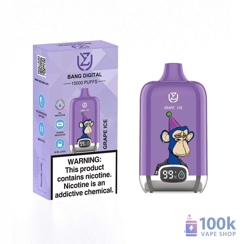 Uzy Bang Digital 15000 Disposable Vape | High-Performance Device - Image 6