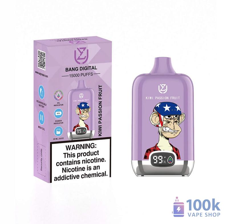 Uzy Bang Digital 15000 Disposable Vape | High-Performance Device - Image 3