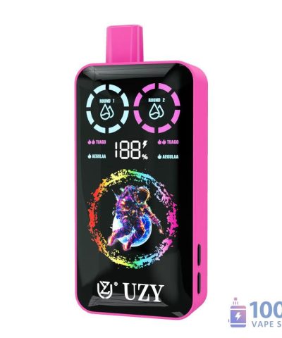 Alternative view of Uzy Tornado 30000 Disposable Vape - 30K Puffs, Dual Flavors, Type-C Rechargeable